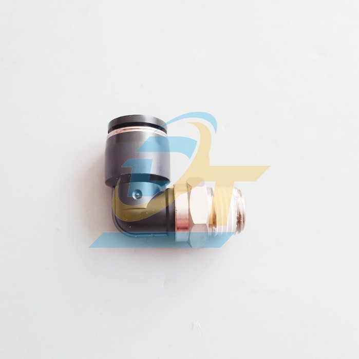 Co nối hơi chữ L phi 10mm - Ren ngo&agrave;i 13mm Airtac PL1002D PL1002D Airtac | Gi&aacute; rẻ nhất - C&ocirc;ng Ty TNHH Thương Mại Dịch Vụ Đạt T&acirc;m