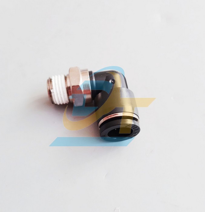 Co nối hơi chữ L phi 10mm - Ren ngo&agrave;i 13mm Airtac PL1002D PL1002D Airtac | Gi&aacute; rẻ nhất - C&ocirc;ng Ty TNHH Thương Mại Dịch Vụ Đạt T&acirc;m