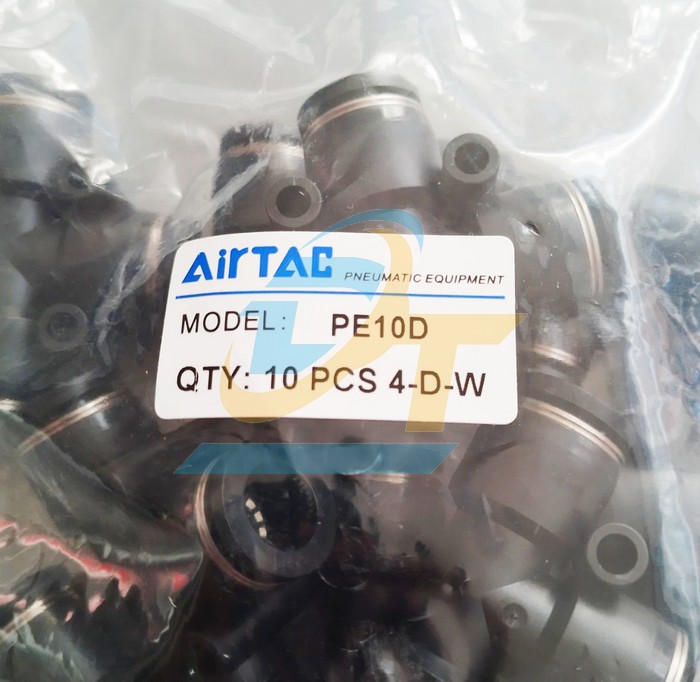 Đầu nối hơi chữ T phi 10mm Airtac PE10D PE10D Airtac | Gi&aacute; rẻ nhất - C&ocirc;ng Ty TNHH Thương Mại Dịch Vụ Đạt T&acirc;m
