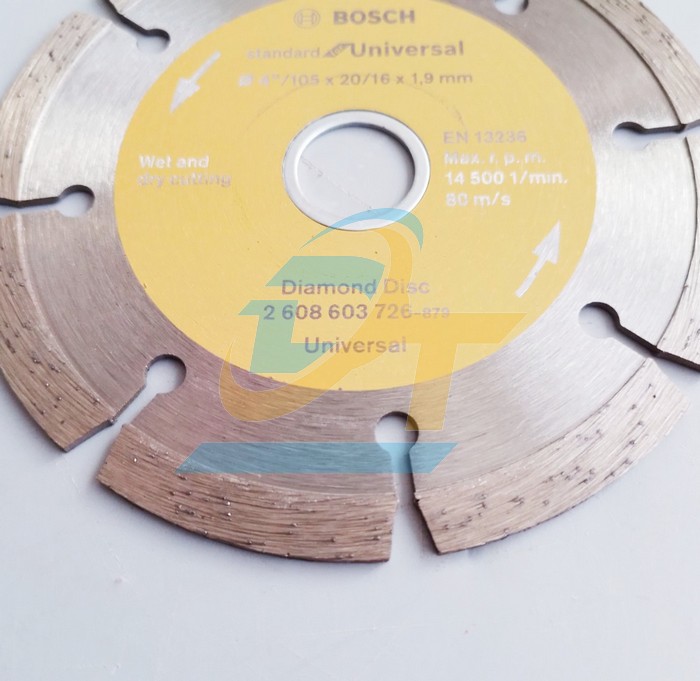 Đĩa cắt kim cương 105x20/16x1.9mm Bosch 2608603726 2608603726 Bosch | Gi&aacute; rẻ nhất - C&ocirc;ng Ty TNHH Thương Mại Dịch Vụ Đạt T&acirc;m