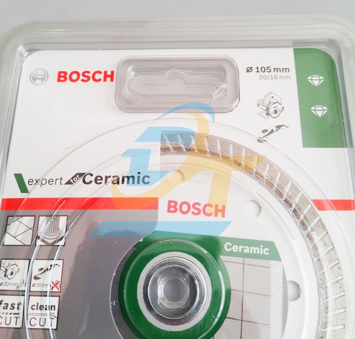 Đĩa cắt kim cương Turbo 105x20/16mm Ceramic Bosch 2608603615 2608603615 Bosch | Gi&aacute; rẻ nhất - C&ocirc;ng Ty TNHH Thương Mại Dịch Vụ Đạt T&acirc;m