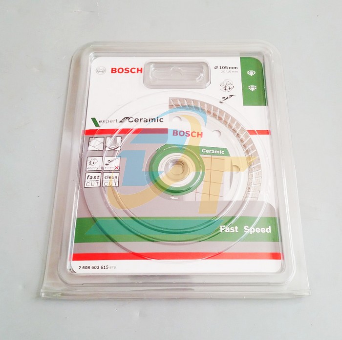 Đĩa cắt kim cương Turbo 105x20/16mm Ceramic Bosch 2608603615 2608603615 Bosch | Gi&aacute; rẻ nhất - C&ocirc;ng Ty TNHH Thương Mại Dịch Vụ Đạt T&acirc;m