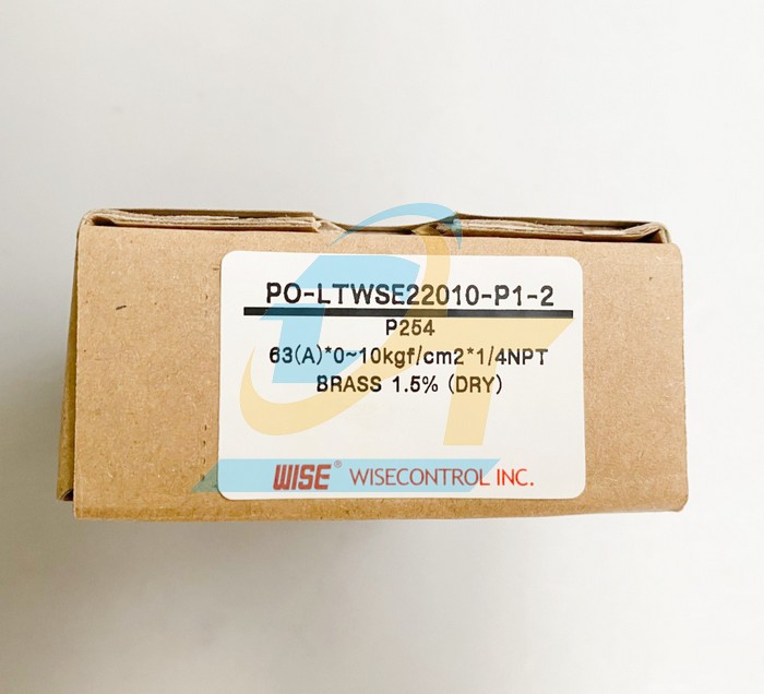 Đồng hồ đo &aacute;p suất 63mm 0-10kgf/cm2 Wise P254  WISE | Gi&aacute; rẻ nhất - C&ocirc;ng Ty TNHH Thương Mại Dịch Vụ Đạt T&acirc;m