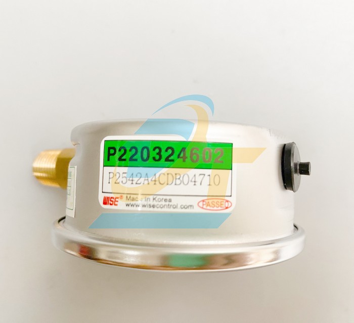 Đồng hồ đo &aacute;p suất 63mm 0-10kgf/cm2 Wise P254  WISE | Gi&aacute; rẻ nhất - C&ocirc;ng Ty TNHH Thương Mại Dịch Vụ Đạt T&acirc;m