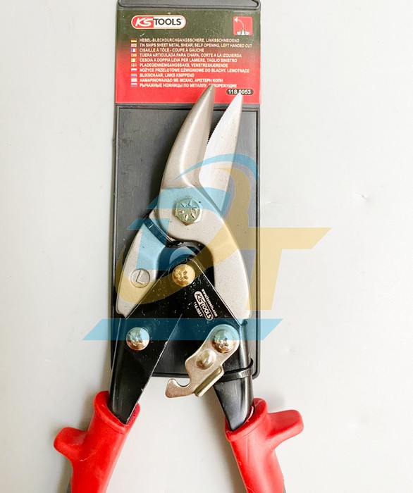 K&eacute;o cắt t&ocirc;n inox mỏ cong tr&aacute;i KS Tools 118.0053  KSTOOLS | Gi&aacute; rẻ nhất - C&ocirc;ng Ty TNHH Thương Mại Dịch Vụ Đạt T&acirc;m