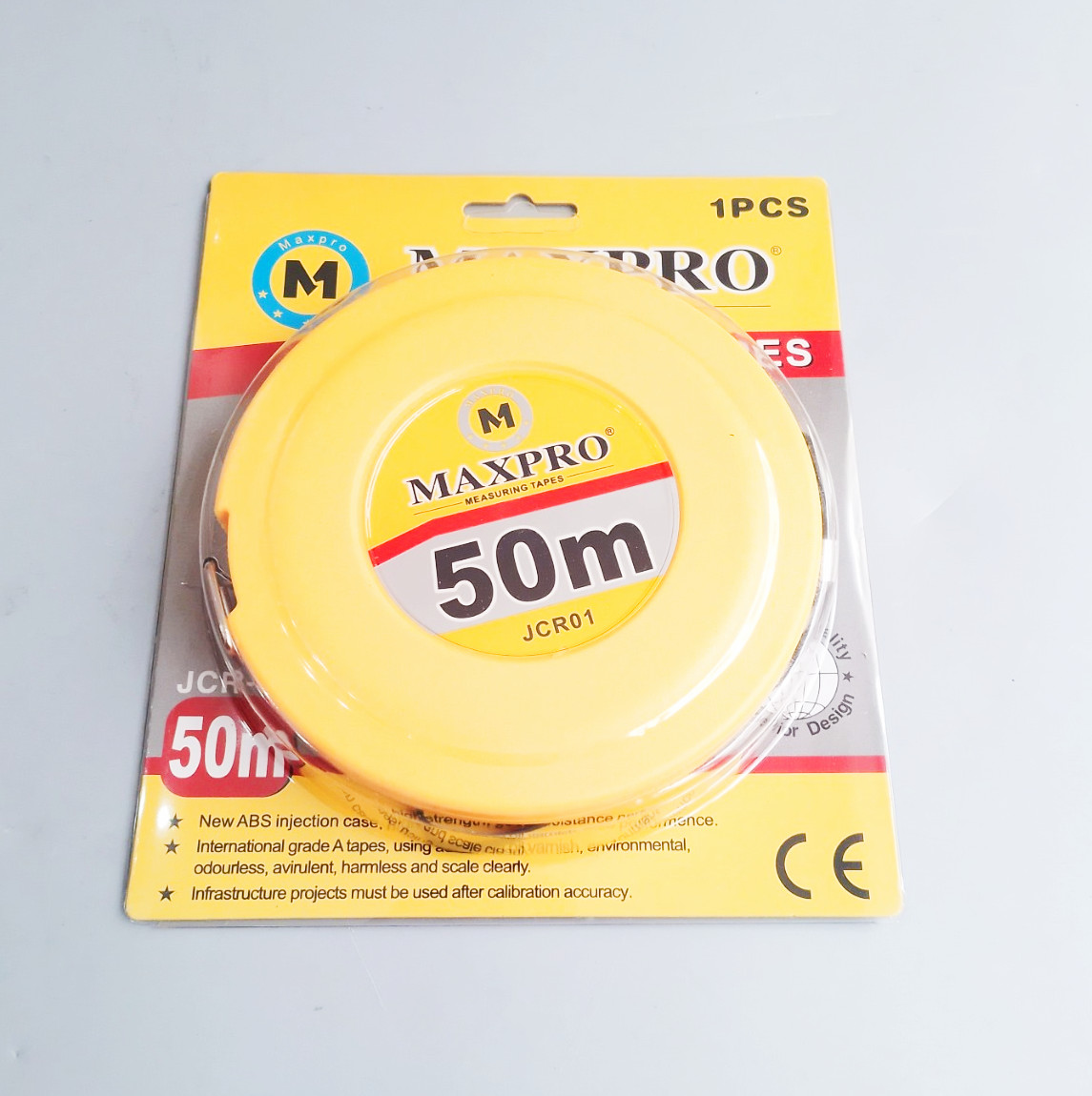 Thước cuộn th&eacute;p 50m Maxpro JCR01  MAXPRO | Gi&aacute; rẻ nhất - C&ocirc;ng Ty TNHH Thương Mại Dịch Vụ Đạt T&acirc;m