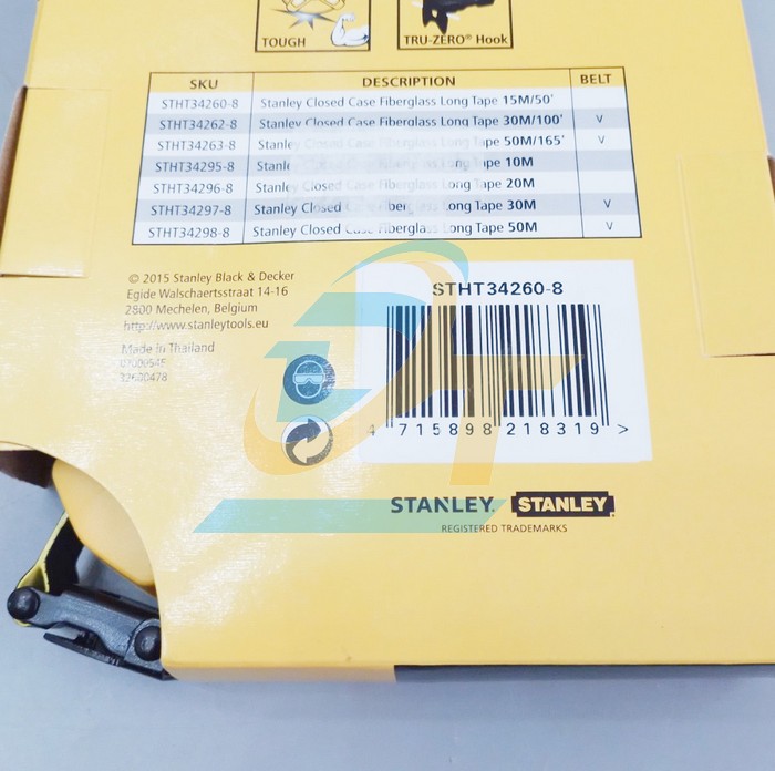 Thước d&acirc;y sợi thủy tinh 15m Stanley STHT34260-8 STHT34260-8 Stanley | Gi&aacute; rẻ nhất - C&ocirc;ng Ty TNHH Thương Mại Dịch Vụ Đạt T&acirc;m