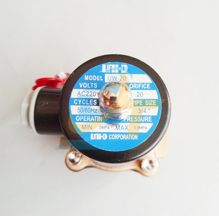 Van điện từ 220V phi 27 UNI-D UW-20  UNI-D | Gi&aacute; rẻ nhất - C&ocirc;ng Ty TNHH Thương Mại Dịch Vụ Đạt T&acirc;m