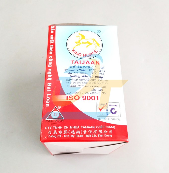 Van nhựa tay đỏ PVC 60 Taijaan  TAIJAAN | Gi&aacute; rẻ nhất - C&ocirc;ng Ty TNHH Thương Mại Dịch Vụ Đạt T&acirc;m