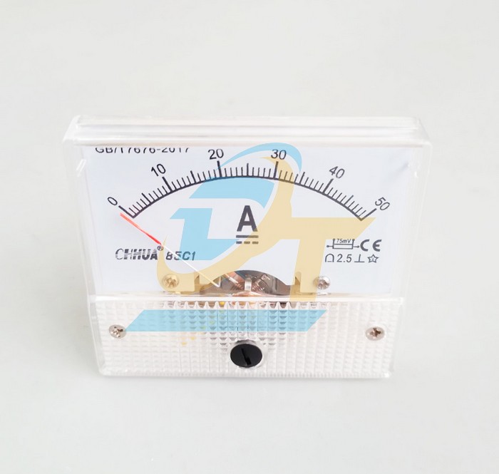 Ampe kế cơ 85C1 HUA DC 50A  HUA | Gi&aacute; rẻ nhất - C&ocirc;ng Ty TNHH Thương Mại Dịch Vụ Đạt T&acirc;m
