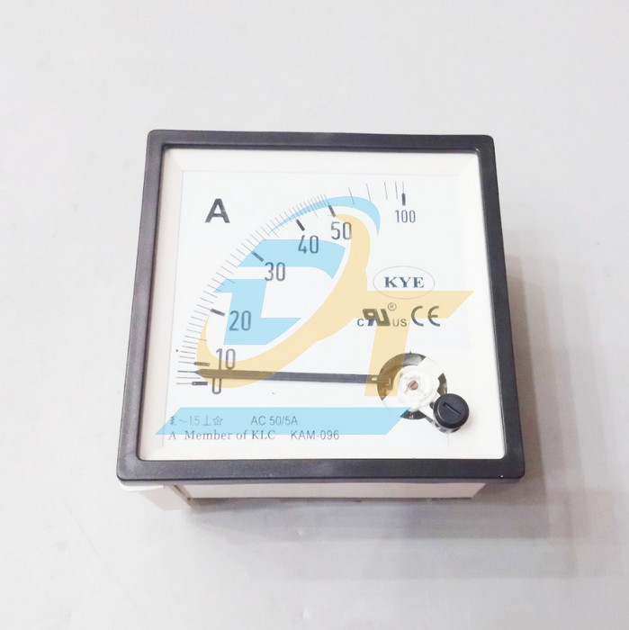 Ampe kế cơ 50/5A Kenyong KY-96  KYE | Gi&aacute; rẻ nhất - C&ocirc;ng Ty TNHH Thương Mại Dịch Vụ Đạt T&acirc;m