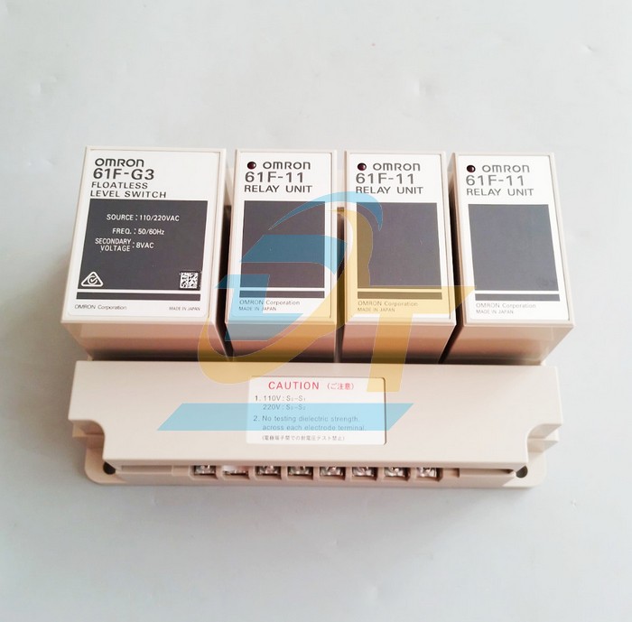 Bộ điều khiển mực nước AC110/220 Omron 61F-G3 61F-G3 Omron | Gi&aacute; rẻ nhất - C&ocirc;ng Ty TNHH Thương Mại Dịch Vụ Đạt T&acirc;m