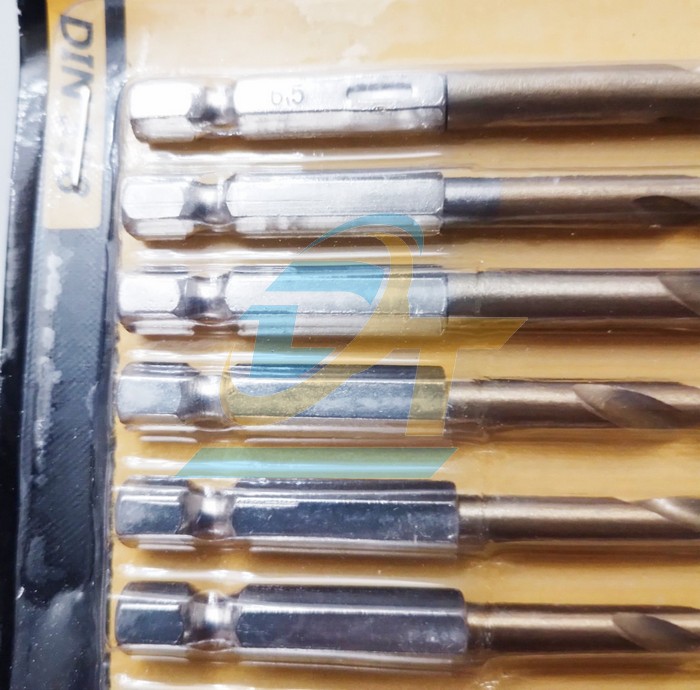Bộ mũi khoan xoắn HSS phủ titanium chu&ocirc;i lục gi&aacute;c 13 chi tiết 1.5-6.5mm  China | Gi&aacute; rẻ nhất - C&ocirc;ng Ty TNHH Thương Mại Dịch Vụ Đạt T&acirc;m
