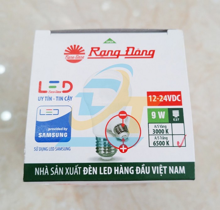 B&oacute;ng đ&egrave;n LED Bulb 9W 12-24VDC Rạng Đ&ocirc;ng A60N1  RangDong | Gi&aacute; rẻ nhất - C&ocirc;ng Ty TNHH Thương Mại Dịch Vụ Đạt T&acirc;m