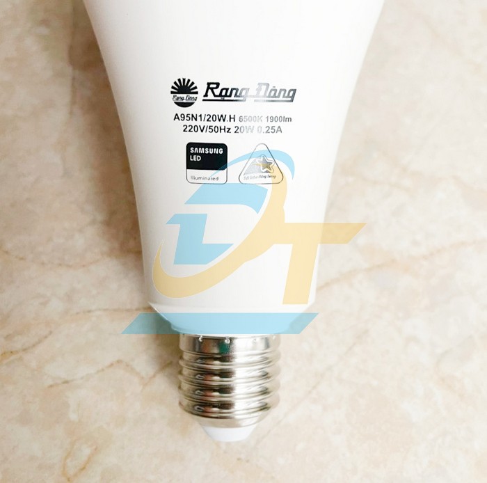 B&oacute;ng đ&egrave;n LED Bulb tr&ograve;n 20W 220V Rạng Đ&ocirc;ng A95N1/20W.H A95N1/20W.H RangDong | Gi&aacute; rẻ nhất - C&ocirc;ng Ty TNHH Thương Mại Dịch Vụ Đạt T&acirc;m