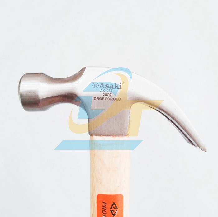 B&uacute;a nhổ đinh c&aacute;n gỗ 20oz/568g Asaki AK-0371 AK-0371 Asaki | Gi&aacute; rẻ nhất - C&ocirc;ng Ty TNHH Thương Mại Dịch Vụ Đạt T&acirc;m