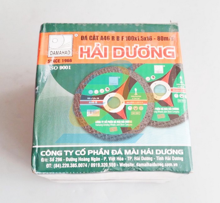 Đ&aacute; cắt đen Hải Dương A46 R 100x1.5x16  HaiDuong | Gi&aacute; rẻ nhất - C&ocirc;ng Ty TNHH Thương Mại Dịch Vụ Đạt T&acirc;m