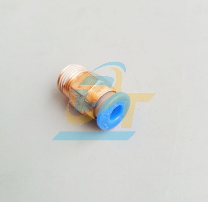 Đầu nối hơi thẳng ren ngo&agrave;i 9.6 ống 4 China PC4-01  China | Gi&aacute; rẻ nhất - C&ocirc;ng Ty TNHH Thương Mại Dịch Vụ Đạt T&acirc;m