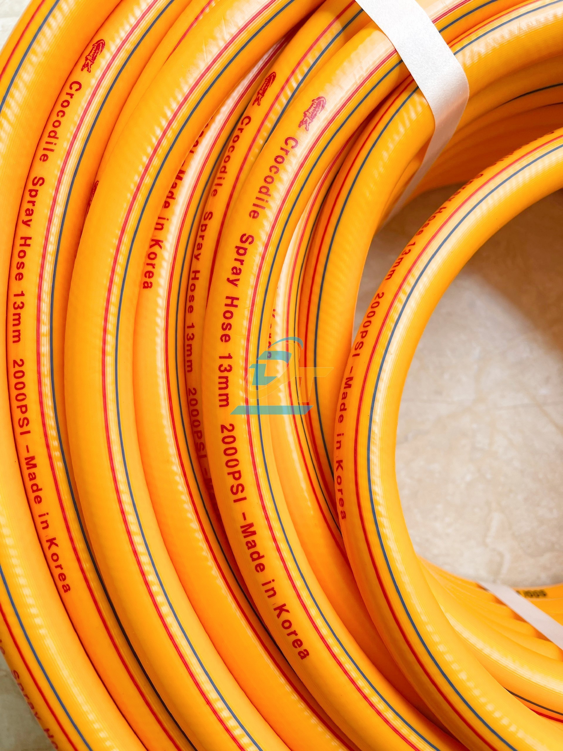 D&acirc;y phun &aacute;p lực Crocodile - Korea 13mmx50m (V&agrave;ng)  Korea | Gi&aacute; rẻ nhất - C&ocirc;ng Ty TNHH Thương Mại Dịch Vụ Đạt T&acirc;m