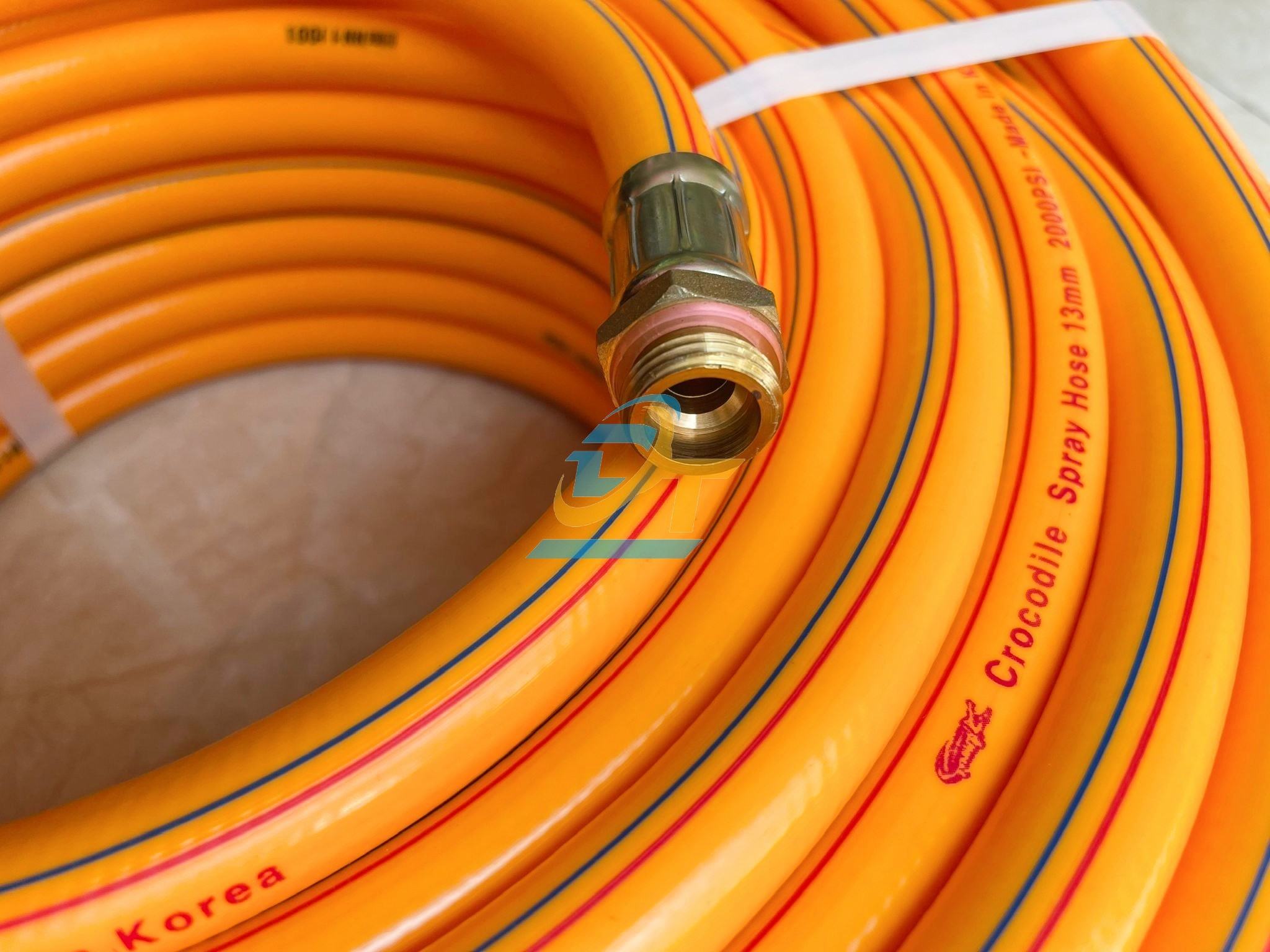 D&acirc;y phun &aacute;p lực Crocodile - Korea 13mmx50m (V&agrave;ng)  Korea | Gi&aacute; rẻ nhất - C&ocirc;ng Ty TNHH Thương Mại Dịch Vụ Đạt T&acirc;m