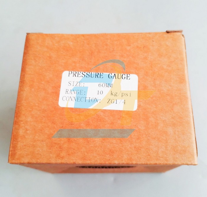 Đồng hồ đo &aacute;p suất 60mm KK-GAUGES 0-10kgf/cm2 (Ch&acirc;n sau ren 13mm)  KK-GAUGES | Gi&aacute; rẻ nhất - C&ocirc;ng Ty TNHH Thương Mại Dịch Vụ Đạt T&acirc;m