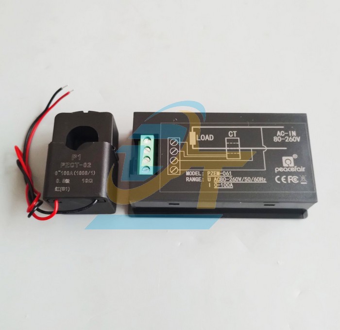 Đồng hồ đo d&ograve;ng &aacute;p - c&ocirc;ng suất - mức năng lượng AC 100A PZEM-061 (K&egrave;m CT kẹp)  China | Gi&aacute; rẻ nhất - C&ocirc;ng Ty TNHH Thương Mại Dịch Vụ Đạt T&acirc;m