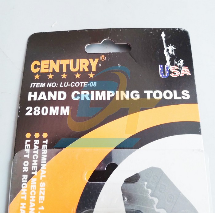 K&igrave;m bấm cos cộng lực số 8 (1.25-8mm2) 280mm Century LU-COTE-08  Century | Gi&aacute; rẻ nhất - C&ocirc;ng Ty TNHH Thương Mại Dịch Vụ Đạt T&acirc;m