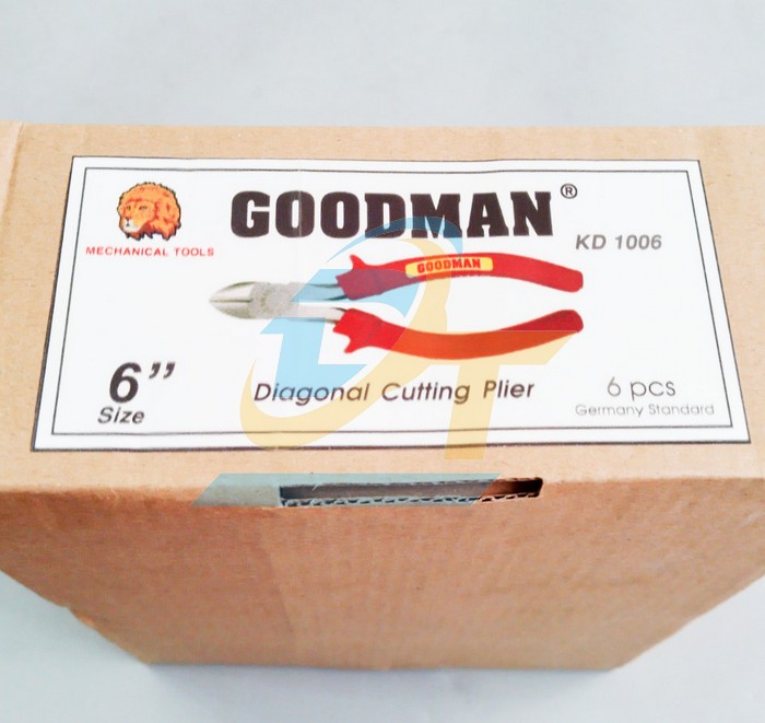 K&igrave;m cắt c&aacute;n đỏ 6" Goodman KD-1006  Goodman | Gi&aacute; rẻ nhất - C&ocirc;ng Ty TNHH Thương Mại Dịch Vụ Đạt T&acirc;m