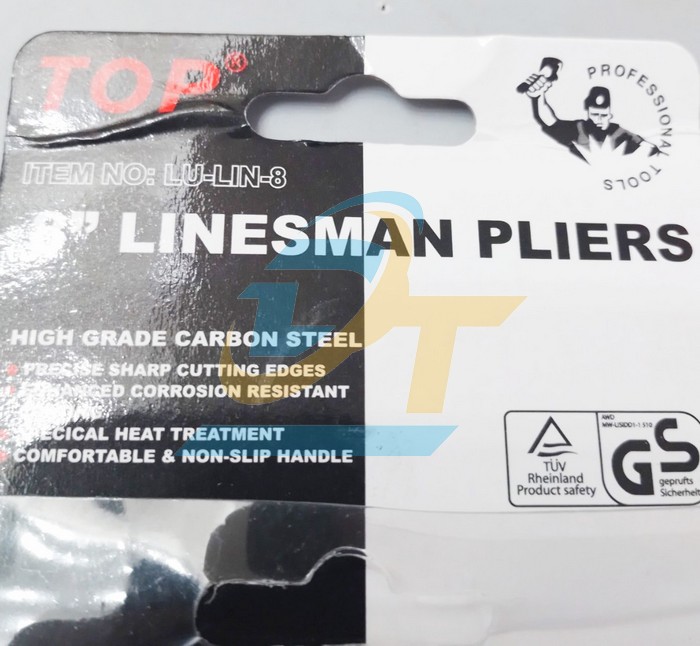 K&igrave;m điện c&aacute;n đỏ đen 8"/200mm TOP LU-LIN-8 LU-LIN-8 TOP | Gi&aacute; rẻ nhất - C&ocirc;ng Ty TNHH Thương Mại Dịch Vụ Đạt T&acirc;m