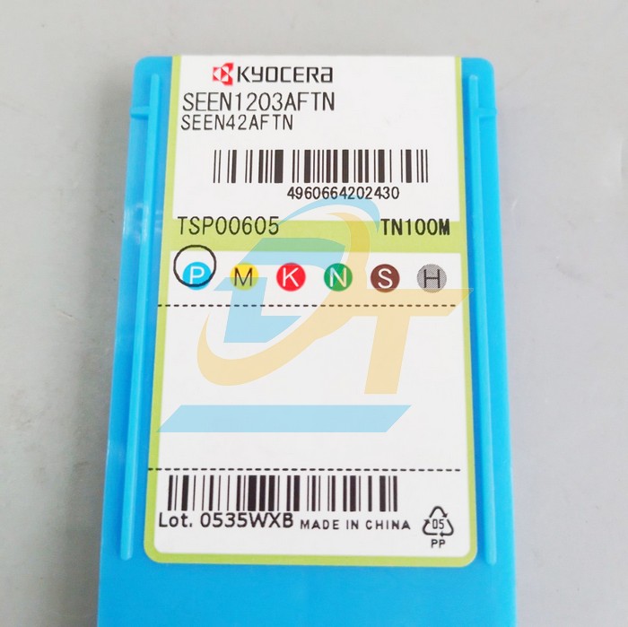 Mảnh dao phay Kyocera SEEN1203AFTN-TN100M  KYOCERA | Gi&aacute; rẻ nhất - C&ocirc;ng Ty TNHH Thương Mại Dịch Vụ Đạt T&acirc;m