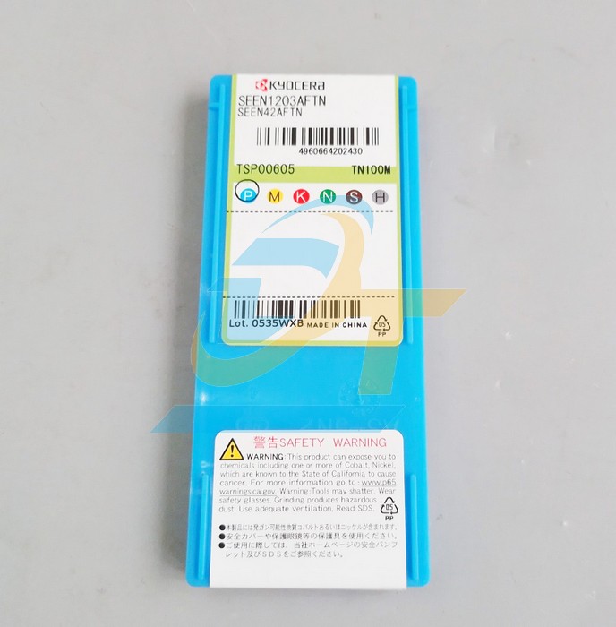 Mảnh dao phay Kyocera SEEN1203AFTN-TN100M  KYOCERA | Gi&aacute; rẻ nhất - C&ocirc;ng Ty TNHH Thương Mại Dịch Vụ Đạt T&acirc;m