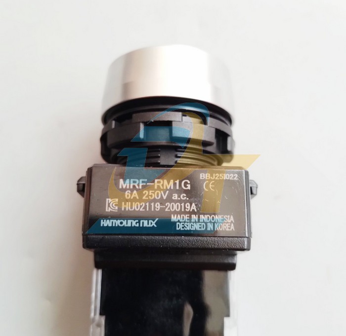 N&uacute;t nhấn nhả phi 22 kh&ocirc;ng đ&egrave;n m&agrave;u xanh l&aacute; Hanyoung MRF-RM1G MRF-RM1G Hanyoung | Gi&aacute; rẻ nhất - C&ocirc;ng Ty TNHH Thương Mại Dịch Vụ Đạt T&acirc;m