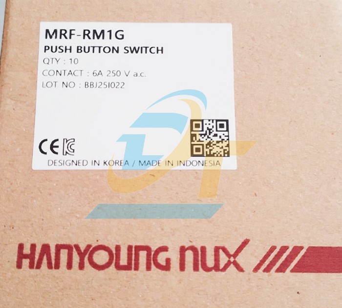 N&uacute;t nhấn nhả phi 22 kh&ocirc;ng đ&egrave;n m&agrave;u xanh l&aacute; Hanyoung MRF-RM1G MRF-RM1G Hanyoung | Gi&aacute; rẻ nhất - C&ocirc;ng Ty TNHH Thương Mại Dịch Vụ Đạt T&acirc;m