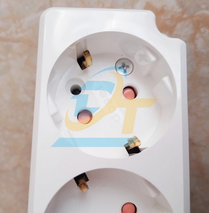 Ổ cắm điện 3 lỗ Dosel DC1212 DC1212 DOSEL | Gi&aacute; rẻ nhất - C&ocirc;ng Ty TNHH Thương Mại Dịch Vụ Đạt T&acirc;m