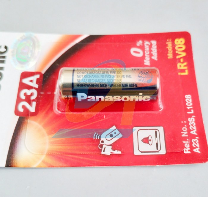 Pin Alkaline 23A 12V Panasonic LR-V08 d&ugrave;ng cho điều khiển LR-V08 Panasonic | Gi&aacute; rẻ nhất - C&ocirc;ng Ty TNHH Thương Mại Dịch Vụ Đạt T&acirc;m