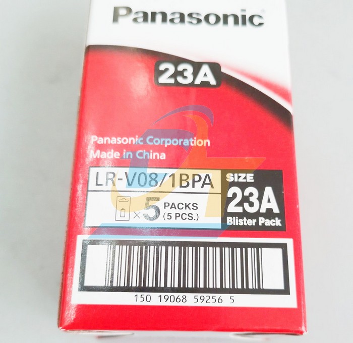 Pin Alkaline 23A 12V Panasonic LR-V08 d&ugrave;ng cho điều khiển LR-V08 Panasonic | Gi&aacute; rẻ nhất - C&ocirc;ng Ty TNHH Thương Mại Dịch Vụ Đạt T&acirc;m