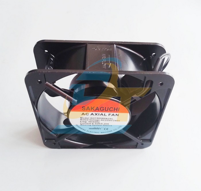 Quạt h&uacute;t 150x150x50mm 0.22A/0.20A 220V Sakaguchi GH15050HA2SL  SAKAGUCHI | Gi&aacute; rẻ nhất - C&ocirc;ng Ty TNHH Thương Mại Dịch Vụ Đạt T&acirc;m