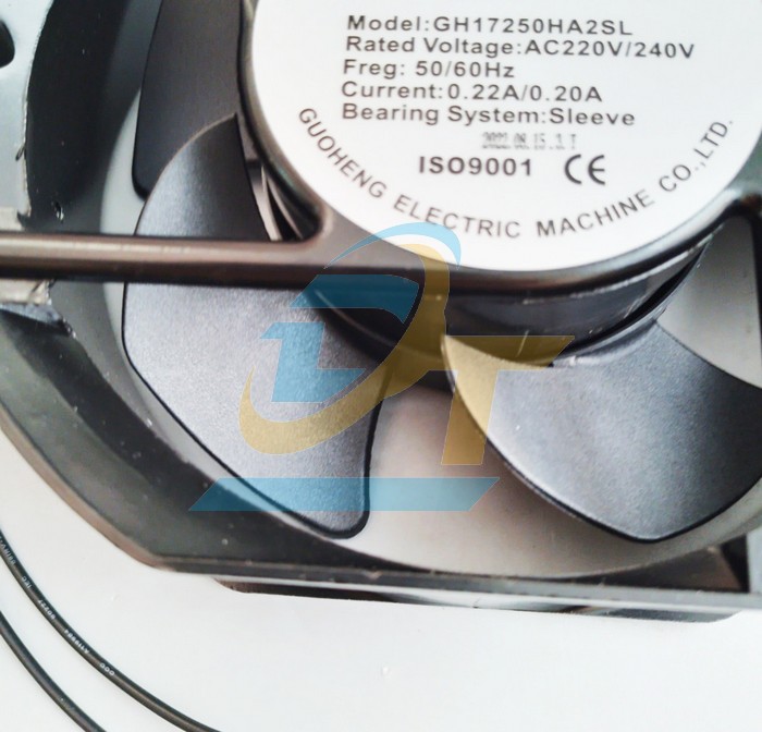 Quạt h&uacute;t 172x150x51mm 0.22A/0.20A 220V Sakaguchi GH17250HA2SL  SAKAGUCHI | Gi&aacute; rẻ nhất - C&ocirc;ng Ty TNHH Thương Mại Dịch Vụ Đạt T&acirc;m