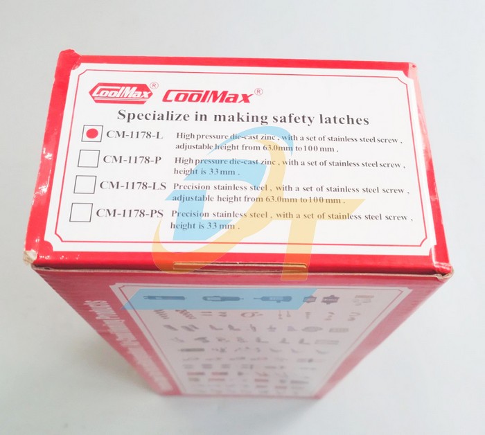 Tay kh&oacute;a cửa kho lạnh Coolmax CM-1178-L CM-1178-L COOLMAX | Gi&aacute; rẻ nhất - C&ocirc;ng Ty TNHH Thương Mại Dịch Vụ Đạt T&acirc;m