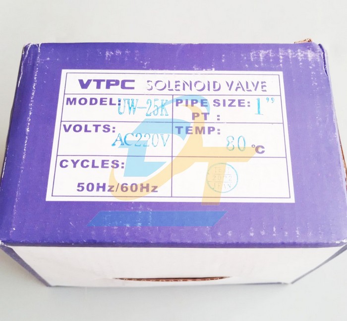 Van điện từ 220V phi 34 VTPC UW-25K  VTPC | Gi&aacute; rẻ nhất - C&ocirc;ng Ty TNHH Thương Mại Dịch Vụ Đạt T&acirc;m