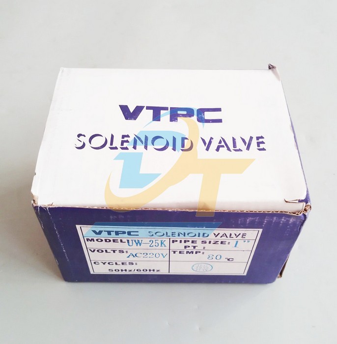 Van điện từ 220V phi 34 VTPC UW-25K  VTPC | Gi&aacute; rẻ nhất - C&ocirc;ng Ty TNHH Thương Mại Dịch Vụ Đạt T&acirc;m