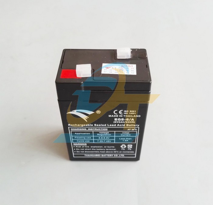 Ắc quy kh&ocirc; 6V 5Ah/20Hr Eagle EG5-6/A  Thailand | Gi&aacute; rẻ nhất - C&ocirc;ng Ty TNHH Thương Mại Dịch Vụ Đạt T&acirc;m