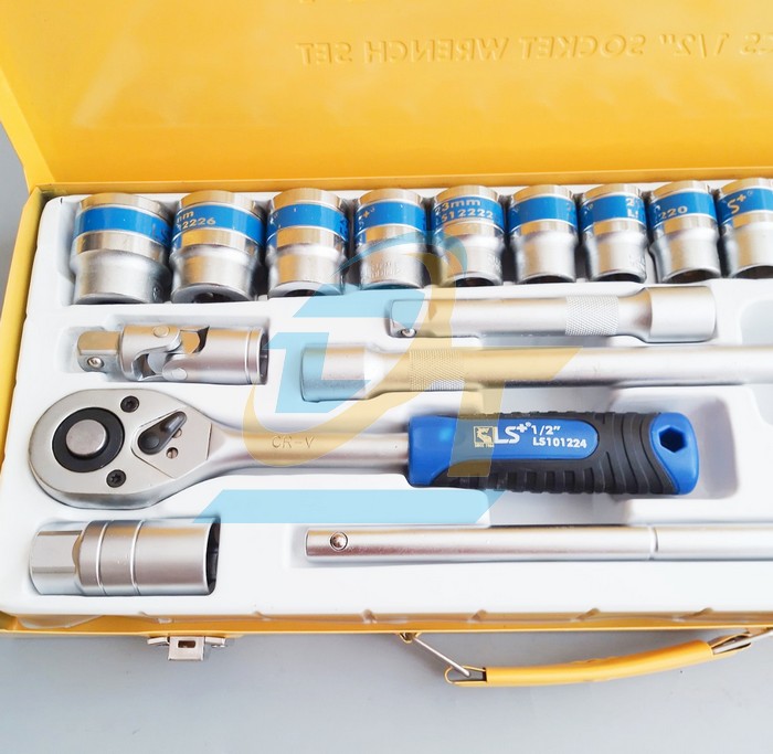 Bộ tu&yacute;p 24 chi tiết 1/2" cần tự động 10-32mm LS+ LS111224 LS111224 LS+ | Gi&aacute; rẻ nhất - C&ocirc;ng Ty TNHH Thương Mại Dịch Vụ Đạt T&acirc;m