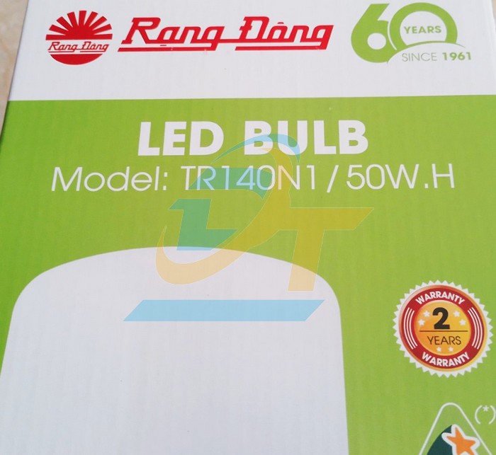 B&oacute;ng đ&egrave;n Led bulb trụ 50W E27 6500K Rạng Đ&ocirc;ng TR140N1/50W.H TR140N1/50W.H RangDong | Gi&aacute; rẻ nhất - C&ocirc;ng Ty TNHH Thương Mại Dịch Vụ Đạt T&acirc;m