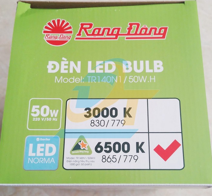 B&oacute;ng đ&egrave;n Led bulb trụ 50W E27 6500K Rạng Đ&ocirc;ng TR140N1/50W.H TR140N1/50W.H RangDong | Gi&aacute; rẻ nhất - C&ocirc;ng Ty TNHH Thương Mại Dịch Vụ Đạt T&acirc;m