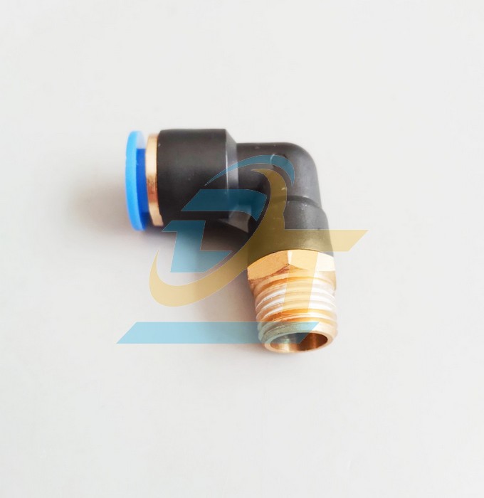 Co nối hơi chữ L phi 10mm - Ren ngo&agrave;i 13mm Suncos PL10-02  Suncos | Gi&aacute; rẻ nhất - C&ocirc;ng Ty TNHH Thương Mại Dịch Vụ Đạt T&acirc;m