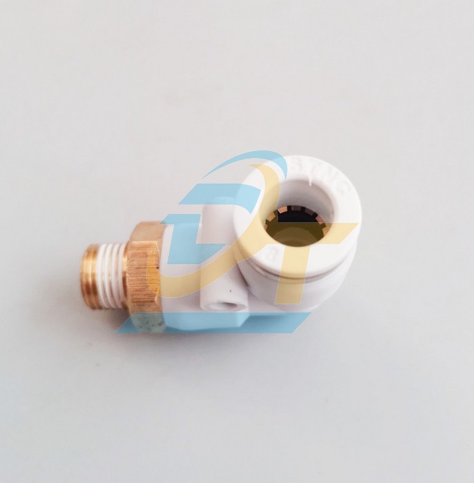 Co nối hơi chữ L phi 8mm - Ren ngo&agrave;i 9.6mm STNC YPL8-01  STNC | Gi&aacute; rẻ nhất - C&ocirc;ng Ty TNHH Thương Mại Dịch Vụ Đạt T&acirc;m