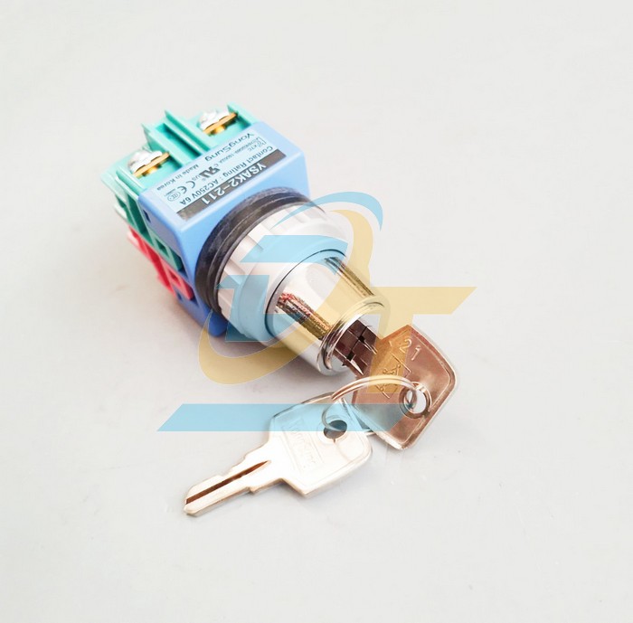 C&ocirc;ng tắc xoay 2 vị tr&iacute; c&oacute; ch&igrave;a kh&oacute;a Yongsung YSAK2-211 YSAK2-211 YONGSUNG | Gi&aacute; rẻ nhất - C&ocirc;ng Ty TNHH Thương Mại Dịch Vụ Đạt T&acirc;m