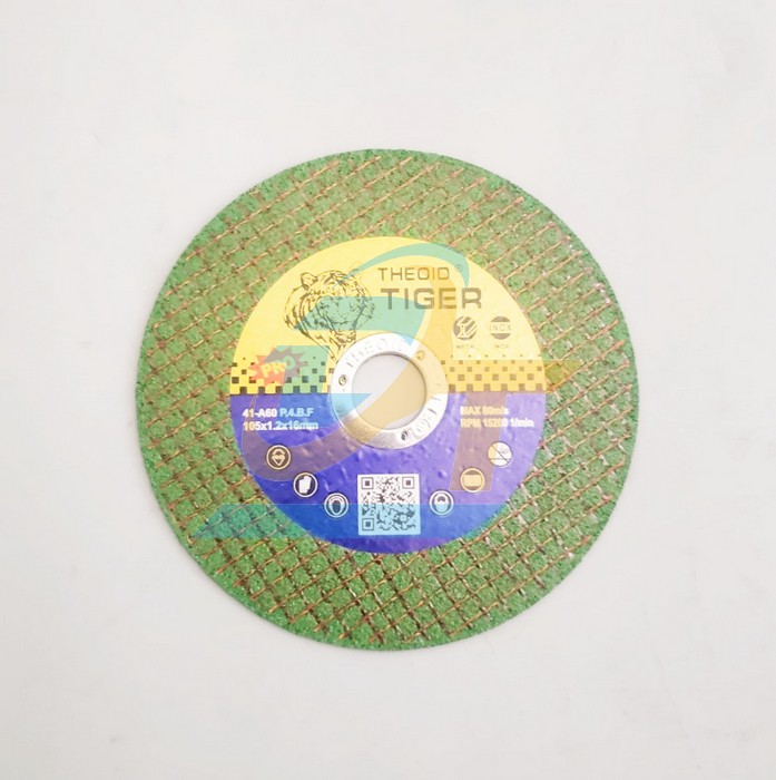 Đ&aacute; cắt xanh 105x1.2x16 Theoid Tiger  TheoidTiger | Gi&aacute; rẻ nhất - C&ocirc;ng Ty TNHH Thương Mại Dịch Vụ Đạt T&acirc;m