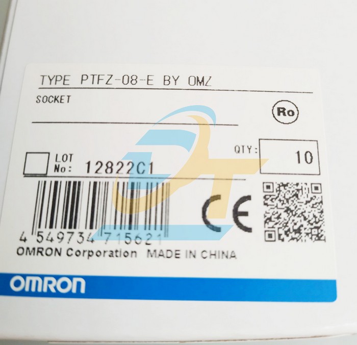 Đế Relay 8 ch&acirc;n cho relay LY2 Omron PTFZ-08-E PTFZ-08-E Omron | Gi&aacute; rẻ nhất - C&ocirc;ng Ty TNHH Thương Mại Dịch Vụ Đạt T&acirc;m